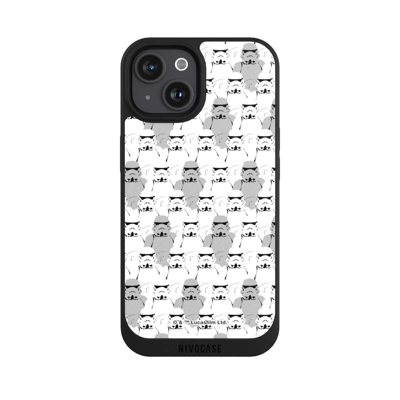 iPhone 15 NIVOpure Stormtrooper Motif