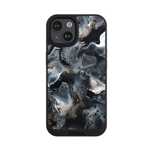 Apple iPhone 15 NIVOpure Kaysymoon Grey marbled