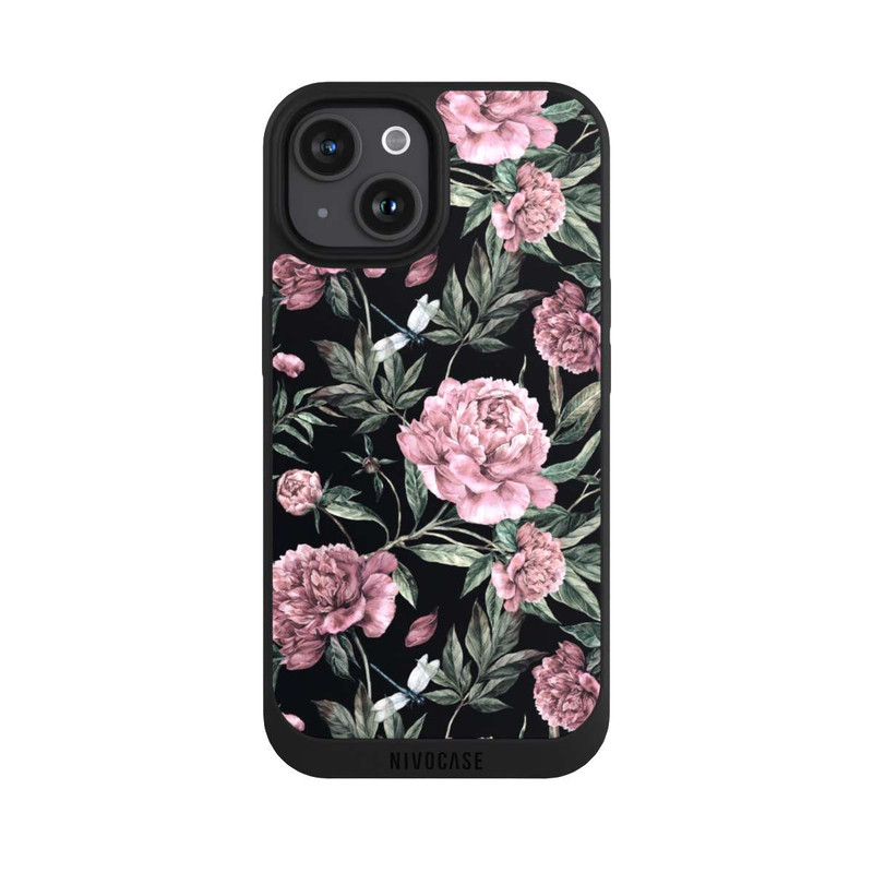 iPhone 15 NIVOpure Fleur Sombre