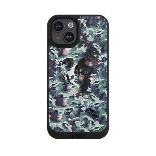 Apple iPhone 15 NIVOpure Camouflage Skull