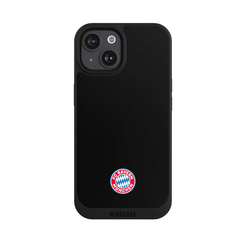 iPhone 15 NIVOpure Classic FCB Logo - colorful on black