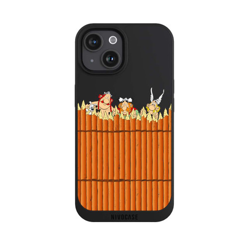 Apple iPhone 15 NIVOpure Gaulois Derrière Palissade Transparent