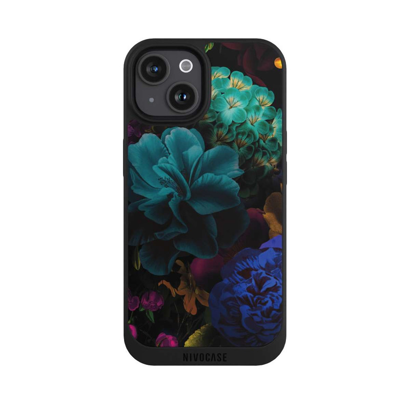 iPhone 15 NIVOpure Motif de fleurs 4