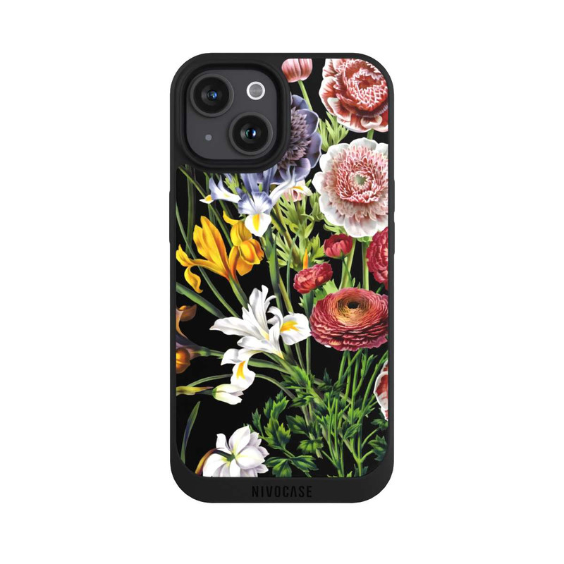 iPhone 15 NIVOpure Old Flower Pattern 4