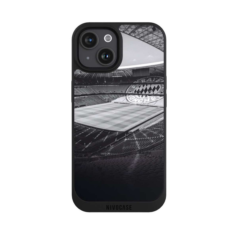 iPhone 15 NIVOpure stadiumFC Bayern - Black White