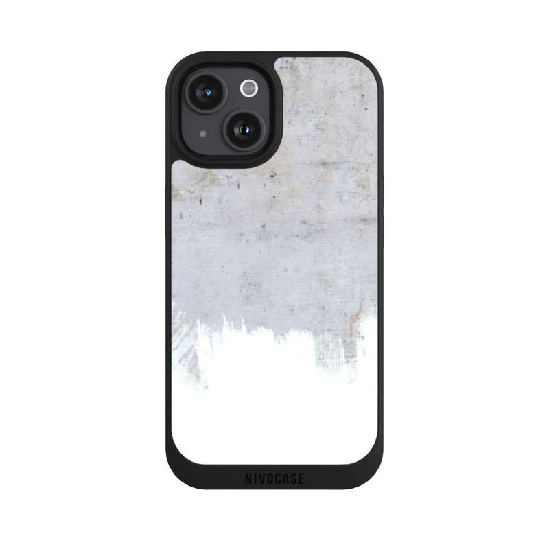 iPhone 15 NIVOpure Farbe auf Rohbeton