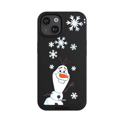 Apple iPhone 15 NIVOpure Disney Frozen Olaf Waving Closeup