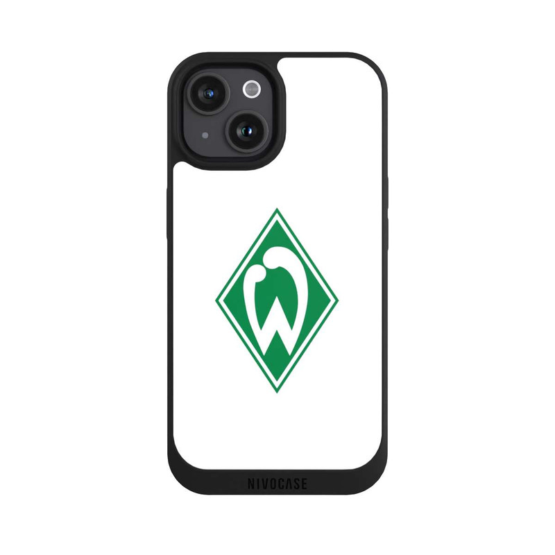 iPhone 15 NIVOpure Logo auf Weiß - Werder Bremen