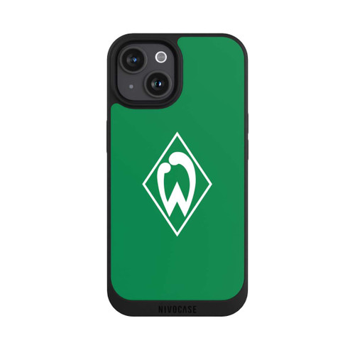 Apple iPhone 15 NIVOpure Logo auf Grün - Werder Bremen