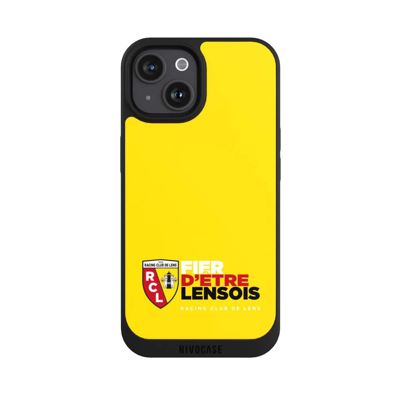 iPhone 15 NIVOpure Bottom RCL Logo Yellow
