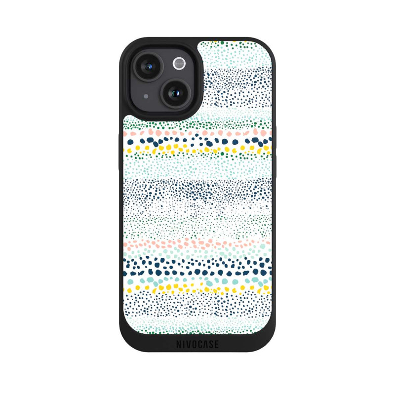 iPhone 15 NIVOpure Little Dots Textured White