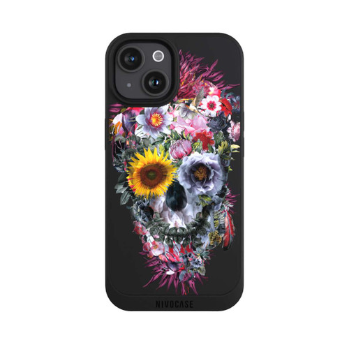 Apple iPhone 15 NIVOpure Voodoo Skull transparent