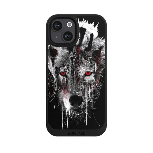Apple iPhone 15 NIVOpure Wolve Redeye