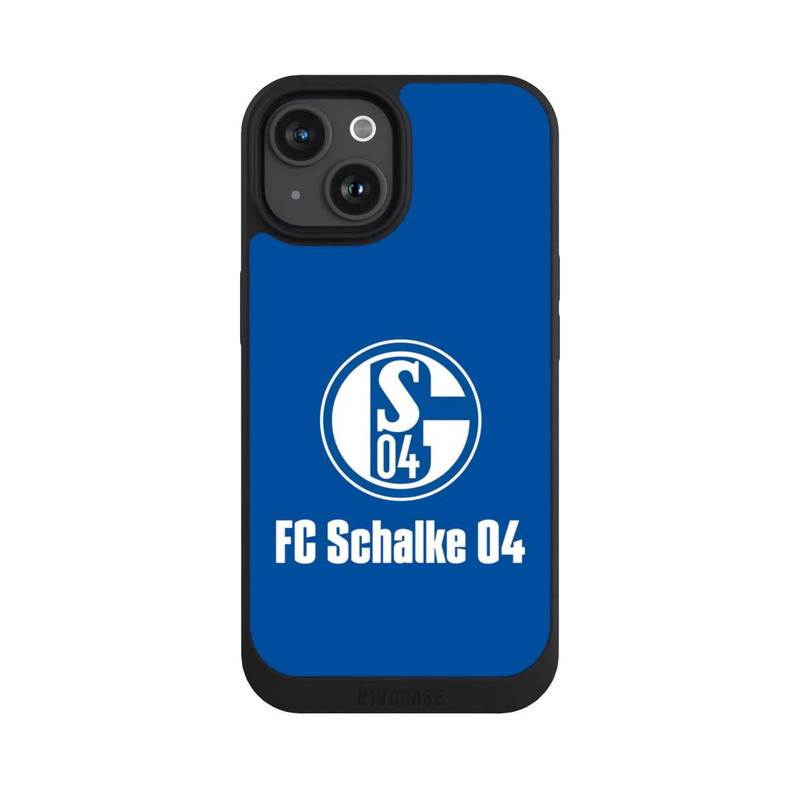 iPhone 15 NIVOpure FC Schalke 04 Blau