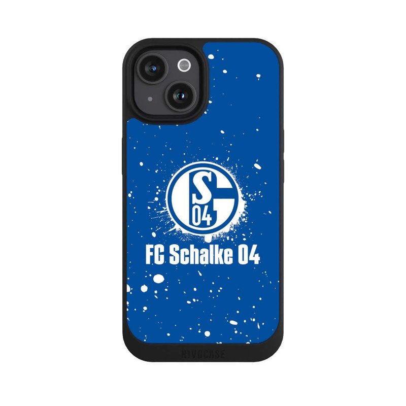 iPhone 15 NIVOpure Schalke 04 - Spraylogo