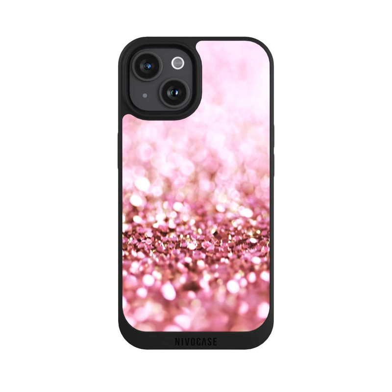 iPhone 15 NIVOpure Glitzer Berglook