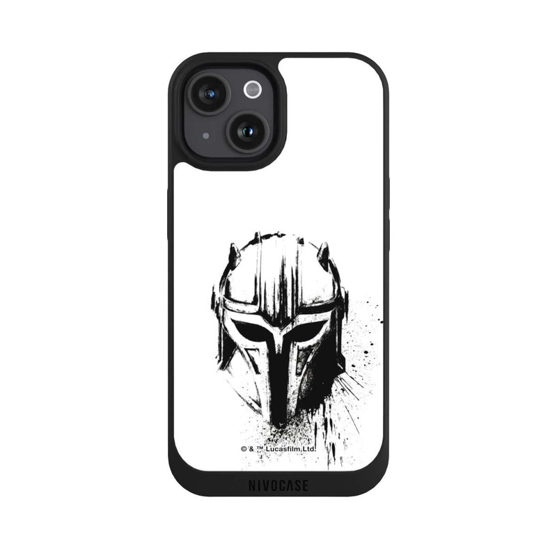 iPhone 15 NIVOpure Armorer Schwarz und Weiß