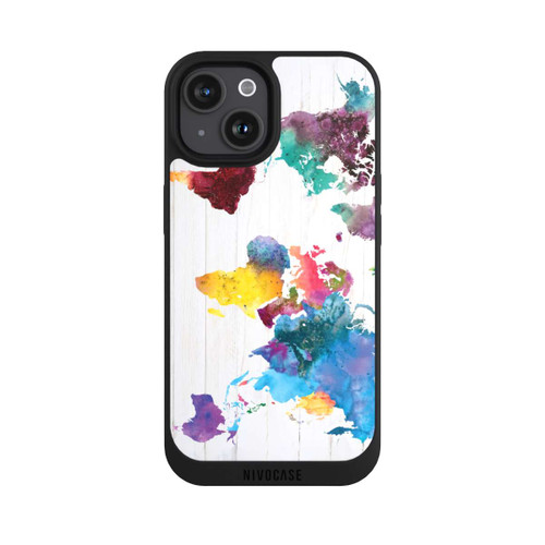 Apple iPhone 15 NIVOpure World Coloured 1