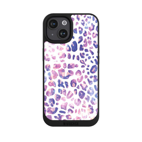 Apple iPhone 15 NIVOpure Pink purple leopard