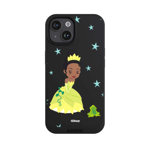 Apple iPhone 15 NIVOpure Princess Tiana Kiss the Frog transparent