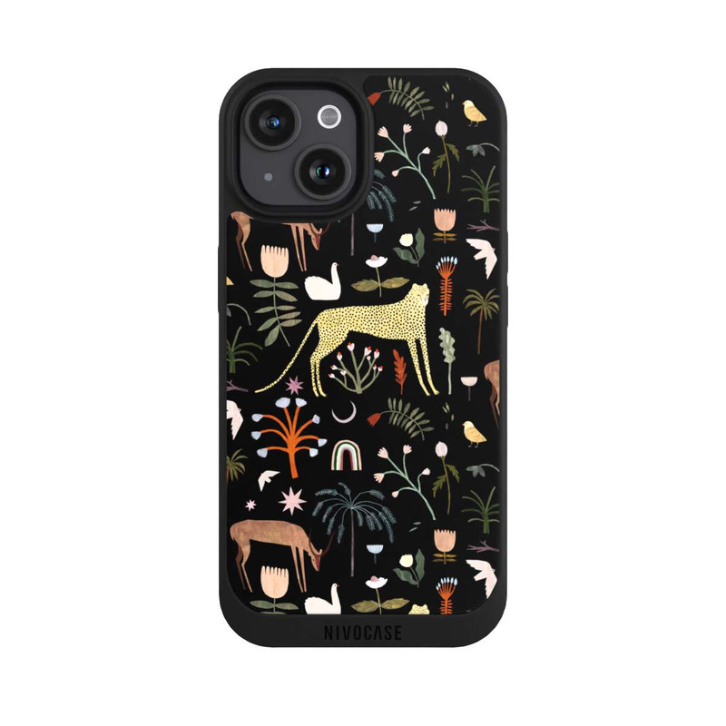 iPhone 15 NIVOpure Lettres du jardin sauvage par Léa Le Pivert