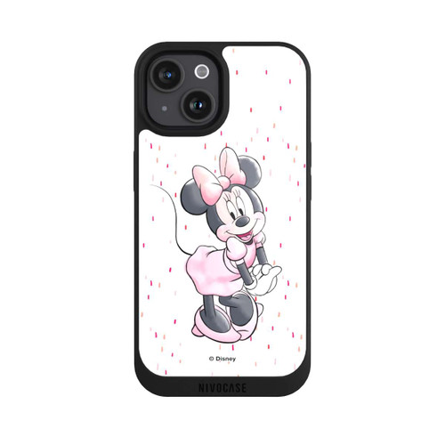 Apple iPhone 15 NIVOpure Minnie Watercolour Dots