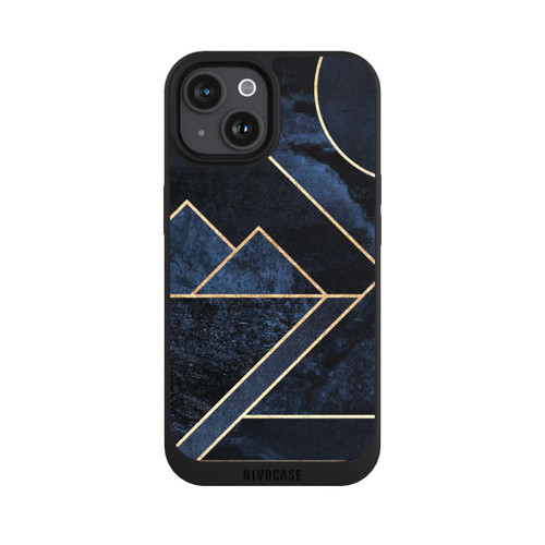 Apple iPhone 15 NIVOpure Modern Wild Gold Print