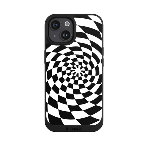 Apple iPhone 15 NIVOpure Black and White Illusion