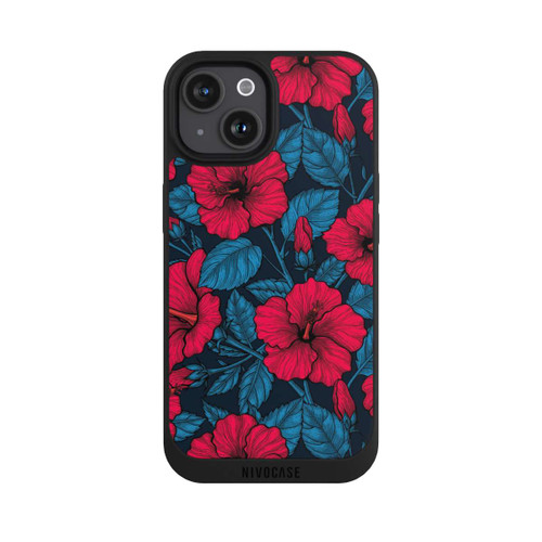 Apple iPhone 15 NIVOpure Red Hibiscus