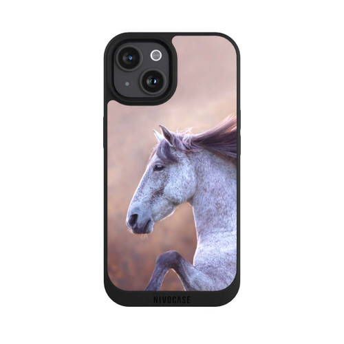 Apple iPhone 15 NIVOpure White Wild Horse
