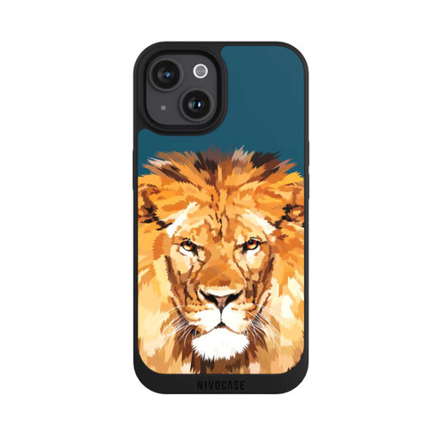 Apple iPhone 15 NIVOpure Lion Closeup