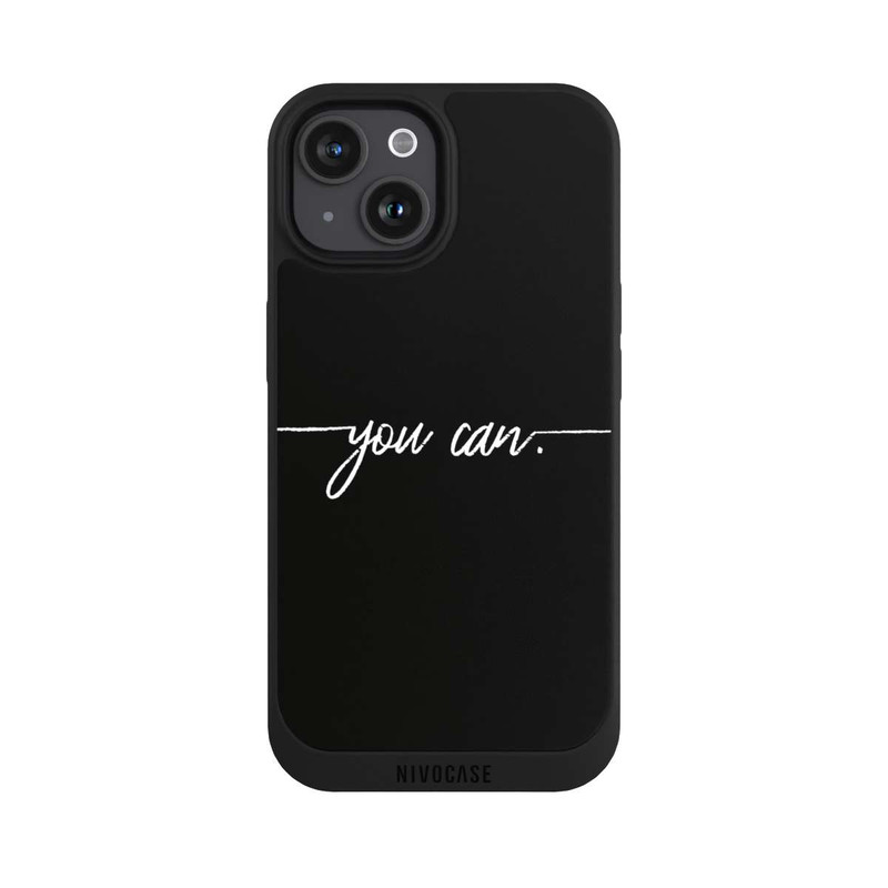 iPhone 15 NIVOpure You Can Schwarz