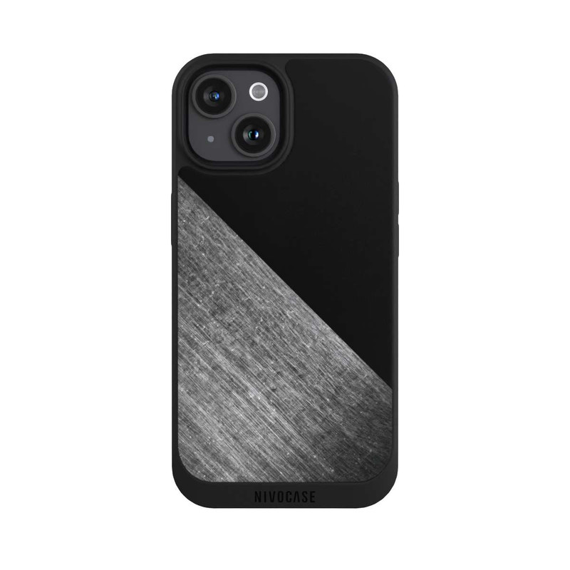 iPhone 15 NIVOpure Metal Black