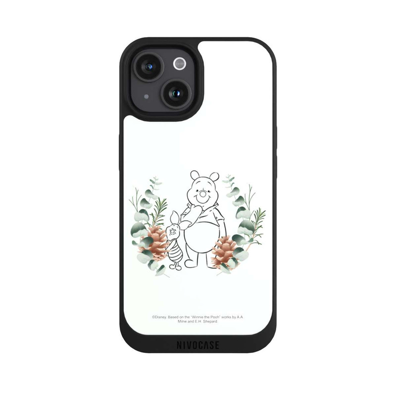 iPhone 15 NIVOpure Green Love Pooh and Piglet