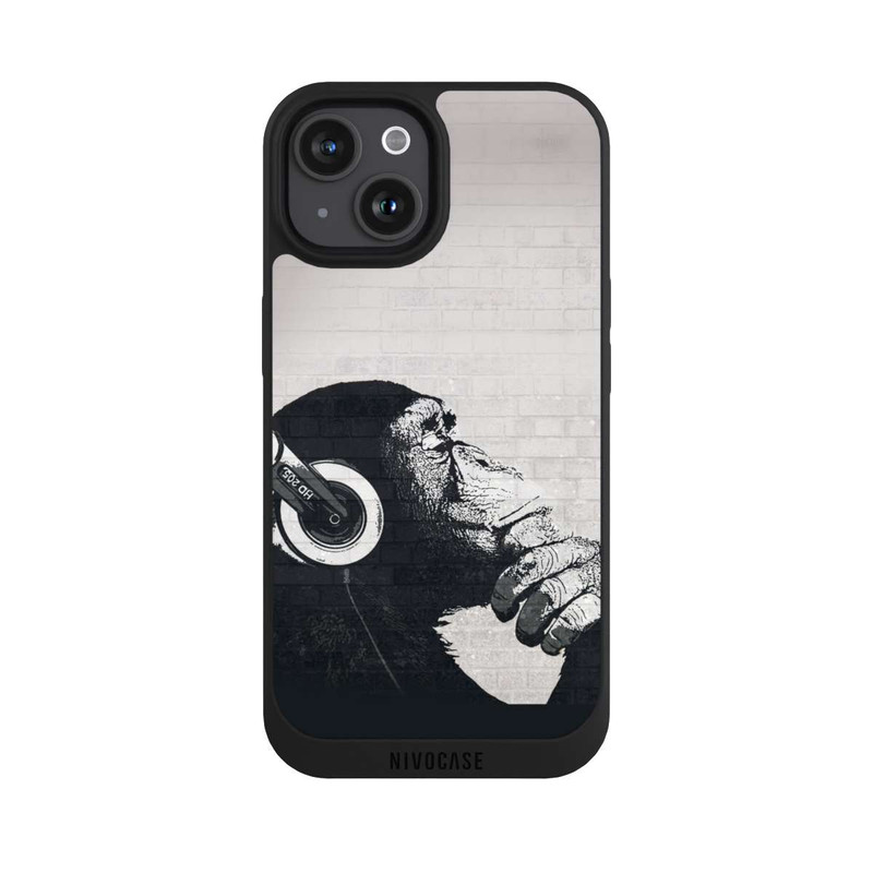 iPhone 15 NIVOpure Musician Monkey