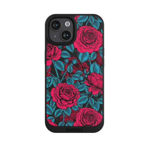 Apple iPhone 15 NIVOpure Red Rose Garden