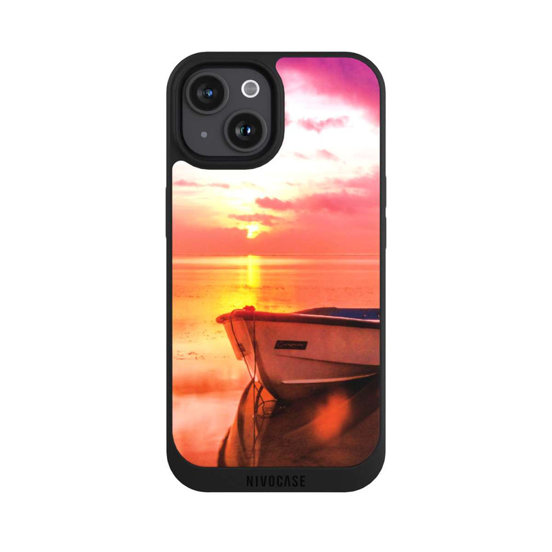 iPhone 15 NIVOpure Beach Dawn Boat