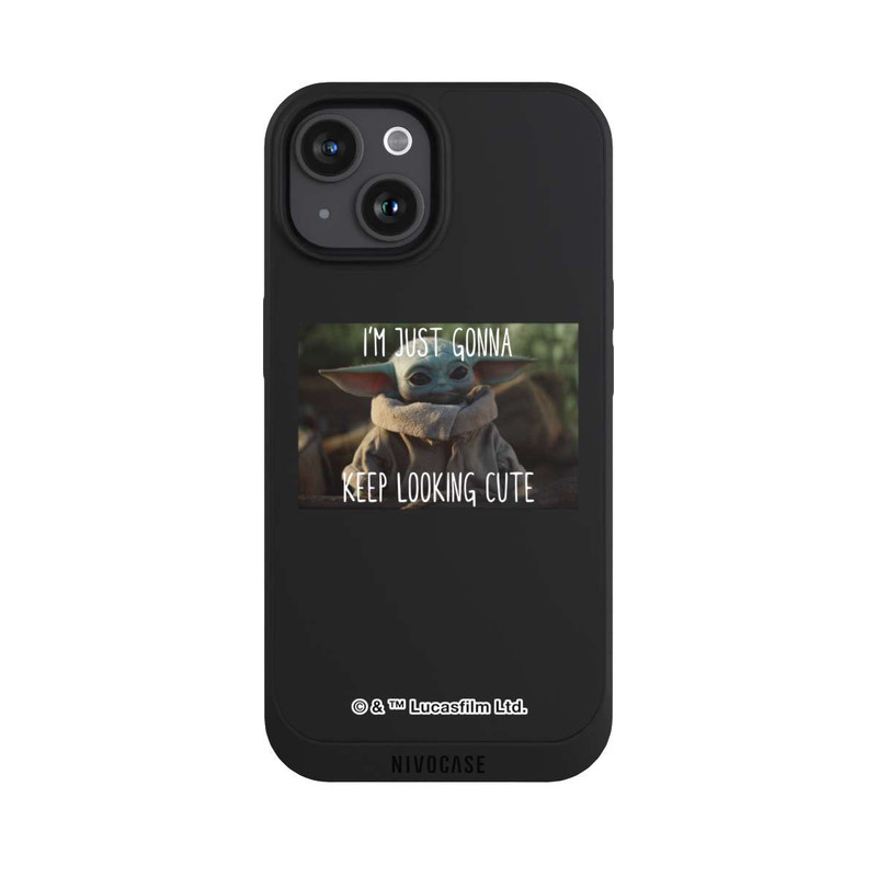 iPhone 15 NIVOpure Star Wars The Child Cute Transparent