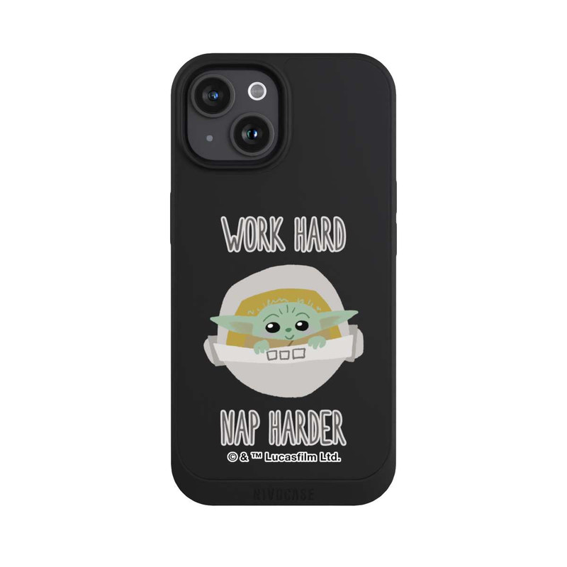 iPhone 15 NIVOpure The Child Work Hard Nap Harder Transparent