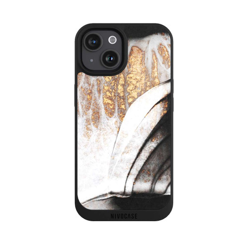 Apple iPhone 15 NIVOpure Black and Gold Veins