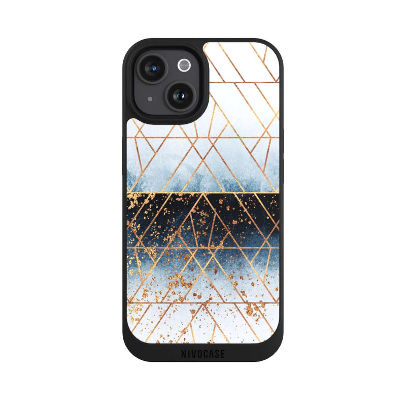 iPhone 15 NIVOpure Winter Blue Geo