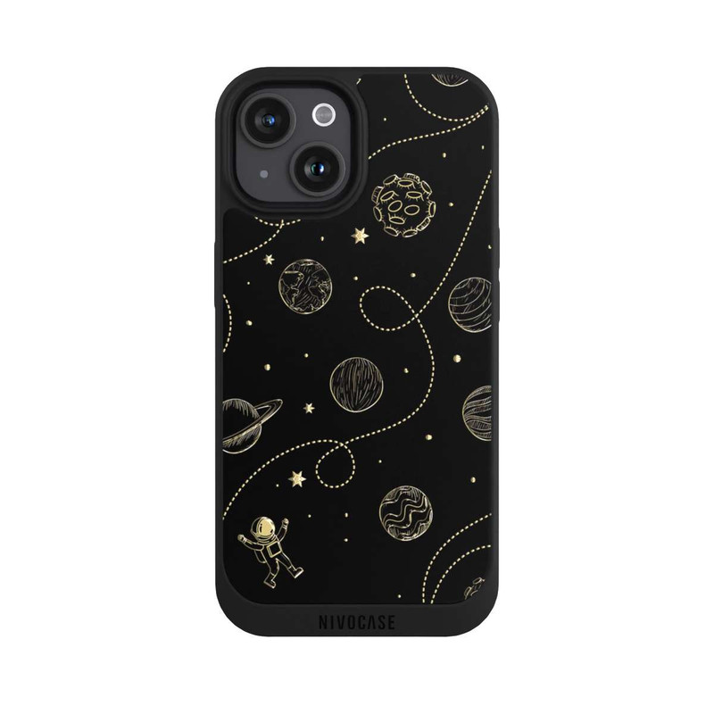 iPhone 15 NIVOpure Planets gold