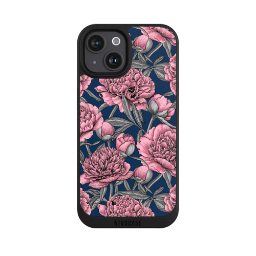Apple iPhone 15 NIVOpure Night Peony Garden 4