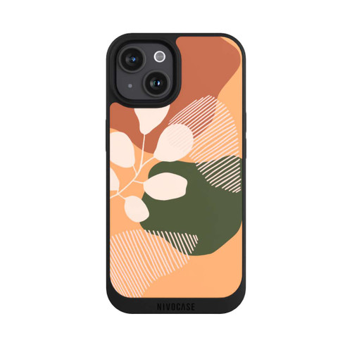 Apple iPhone 15 NIVOpure Abstract Botanical Pattern 4