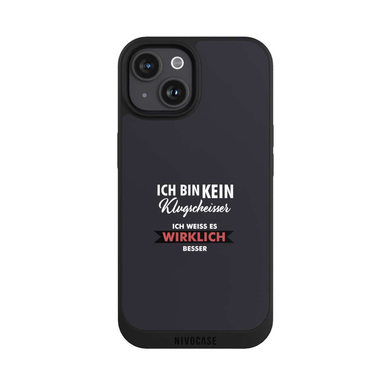iPhone 15 NIVOpure Ich bin kein Klugscheisser