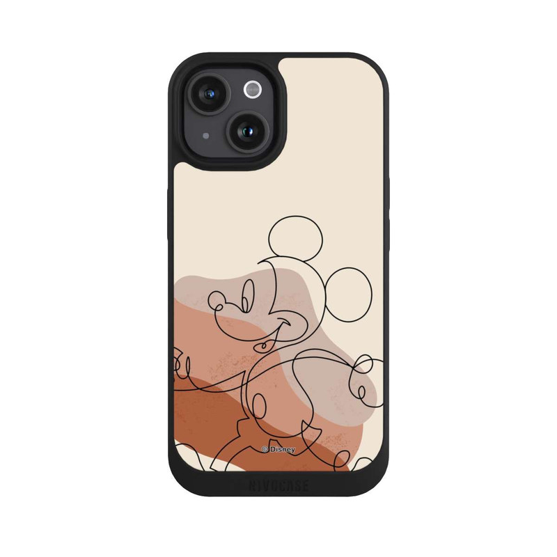 iPhone 15 NIVOpure Mickey Abstract Lineart