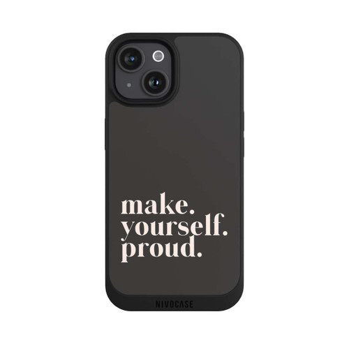 Apple iPhone 15 NIVOpure Make Yourself Proud Quote