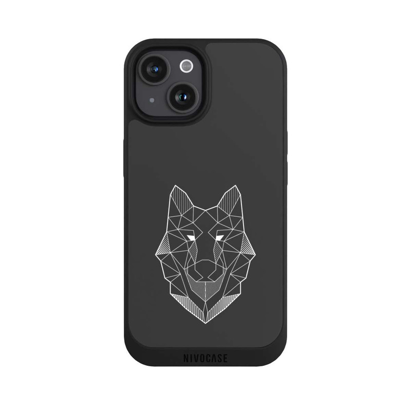 iPhone 15 NIVOpure Wolf-Low Poly