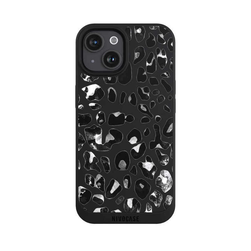 iPhone 15 NIVOpure Grunge Leopard Spots
