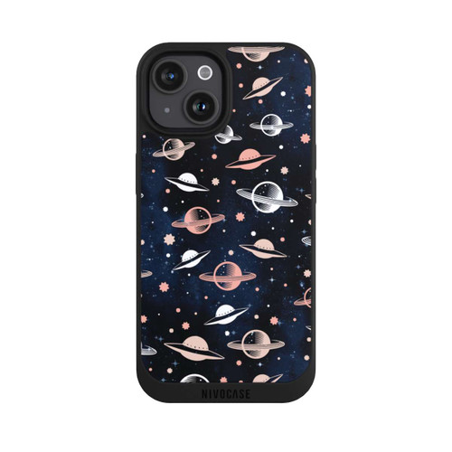 Apple iPhone 15 NIVOpure Planets and Stars Celestial Pattern